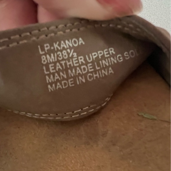 Lucky Brand Sandals Women’s Size 8M Brown Leather Kanoa Wedge Sandals - Picture 11 of 11